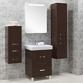Мебель для ванной 60х47 Акватон Америна Н 60 темно-коричневая