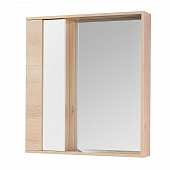 Зеркальный шкаф 75 см Акватон Бостон 1A240302BN010